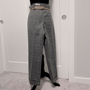 4𝒇𝒐𝒓$50 TALBOTS petites Wool plaid work pants Size6